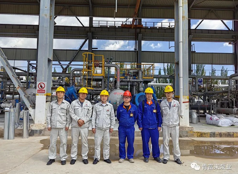 肯富來新一代大流量、高排壓的火炬氣串聯(lián)液環(huán)壓縮機